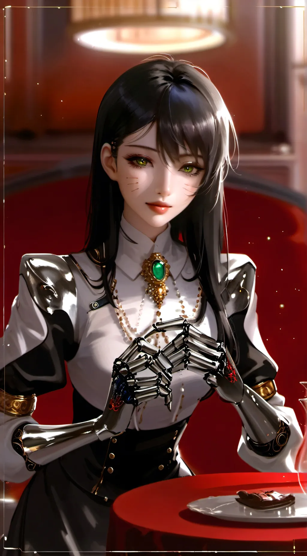 ai character: Aurelia background
