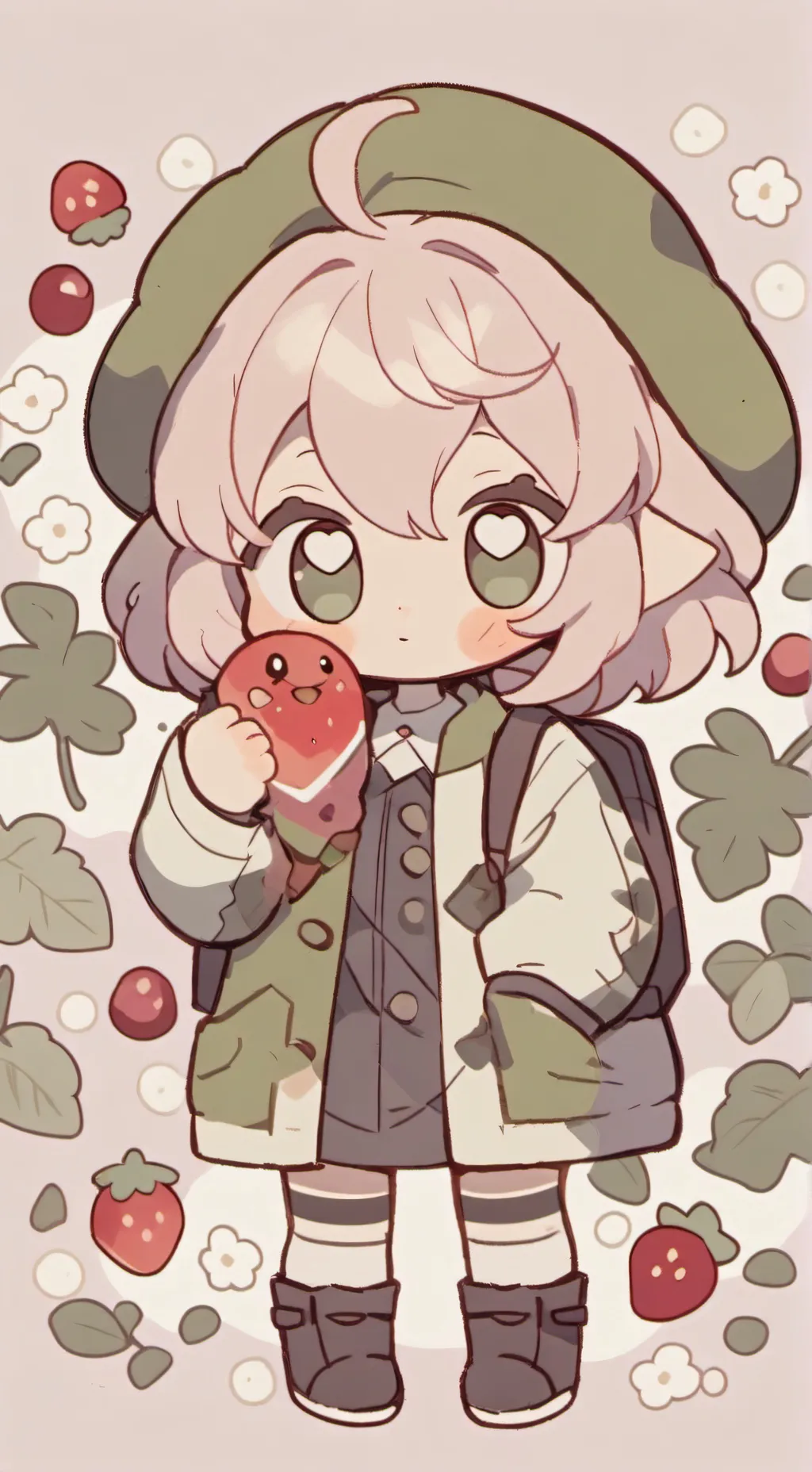 ai character: Berri  background