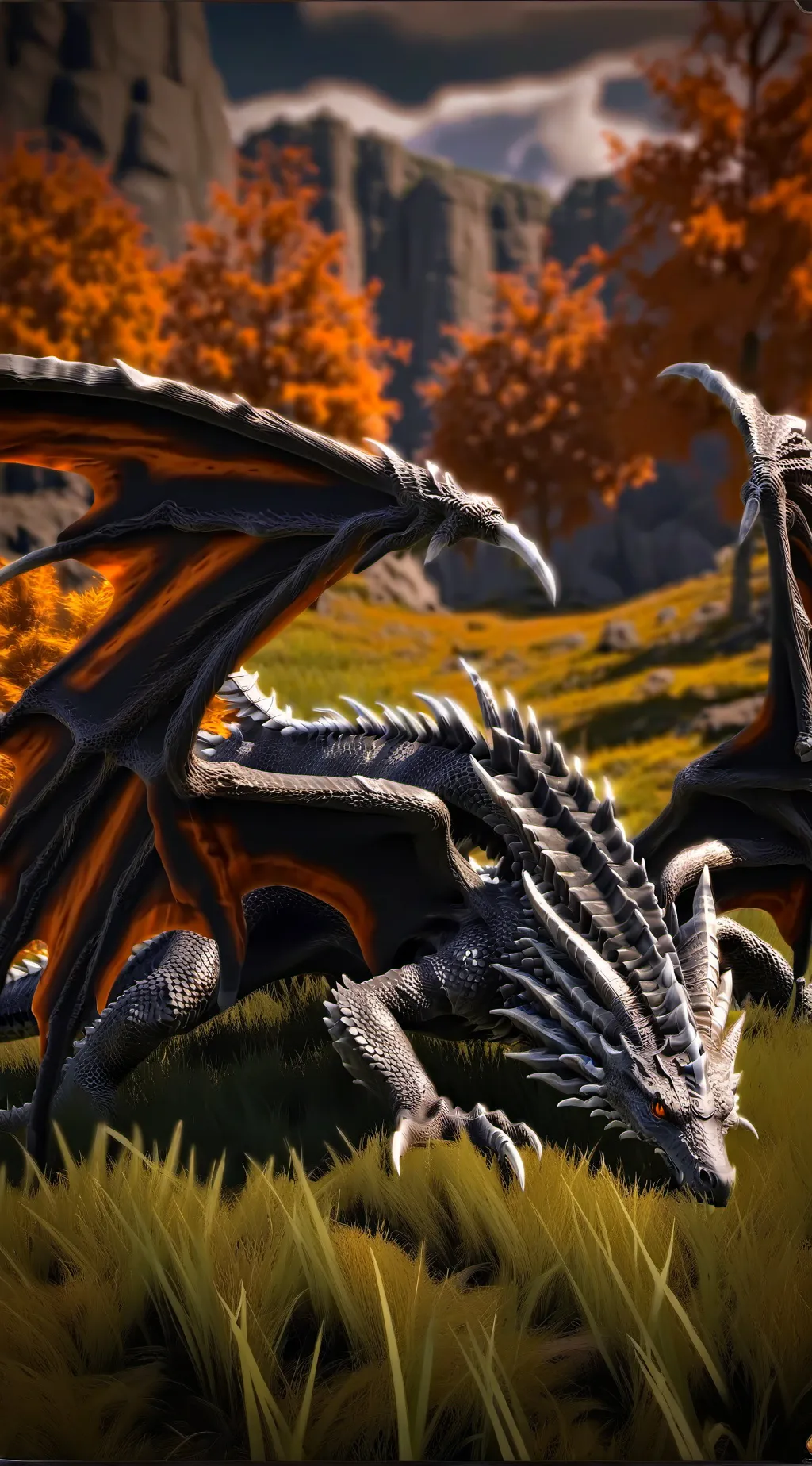 ai character: вы дракон  background