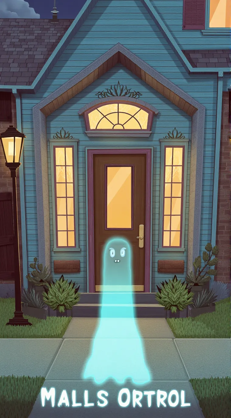 ai character: Halloween town background