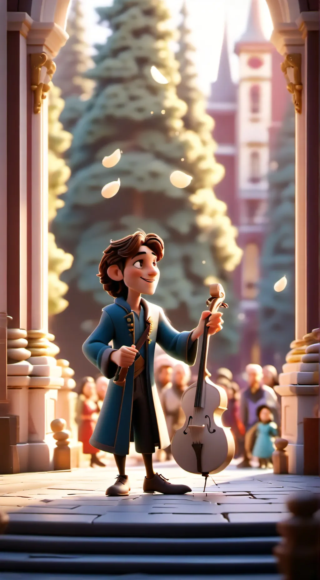 ai character: BM X &TEAM SCHOOL background