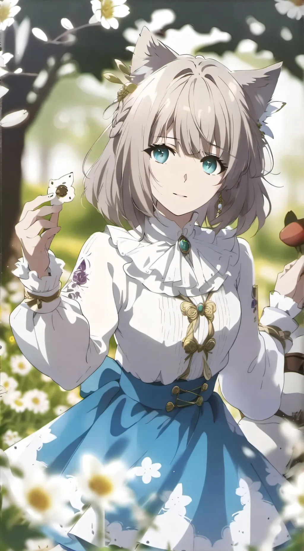 ai character: Luna background