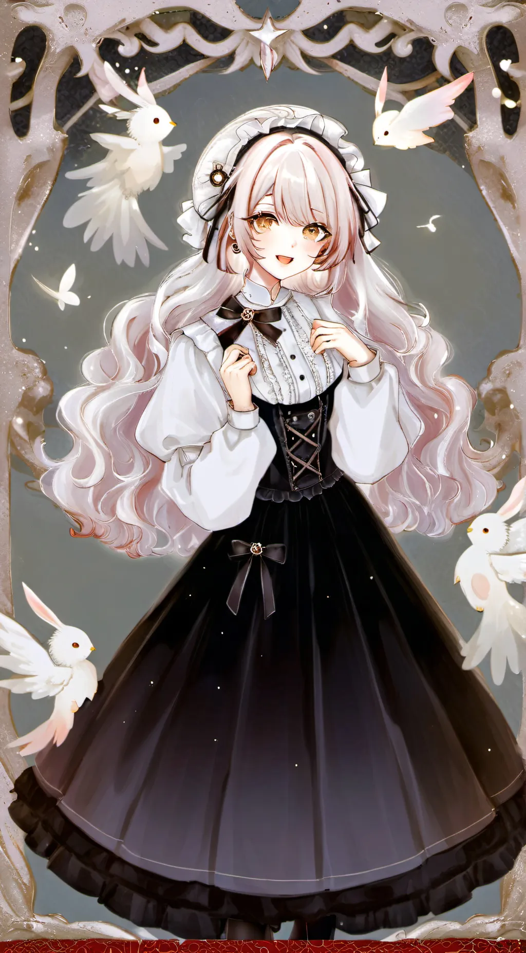 ai character: Hikari background