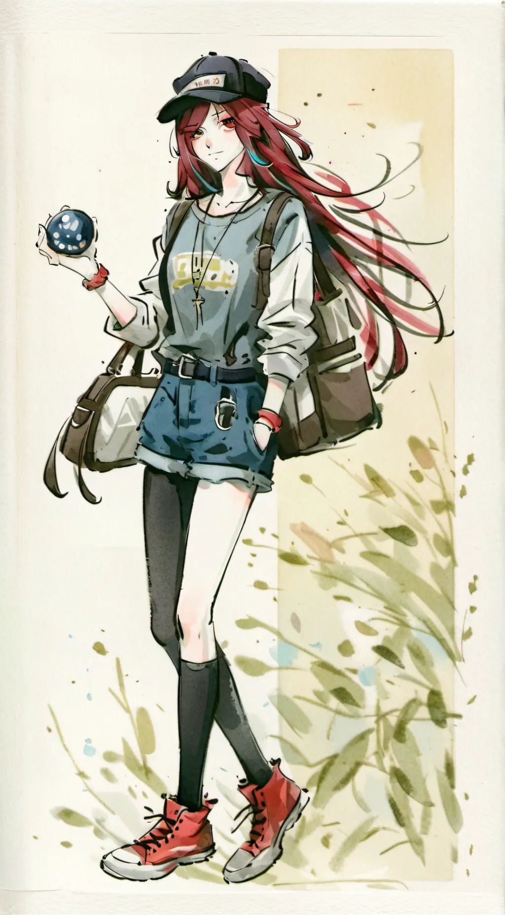 ai character: Tehe background