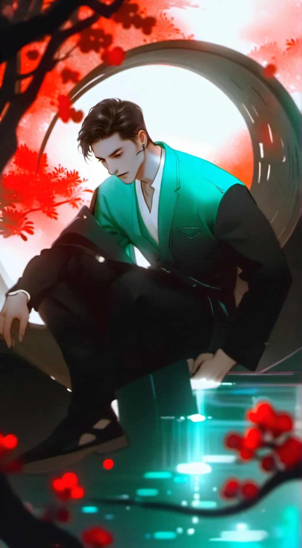 ai character: Dw hates you background