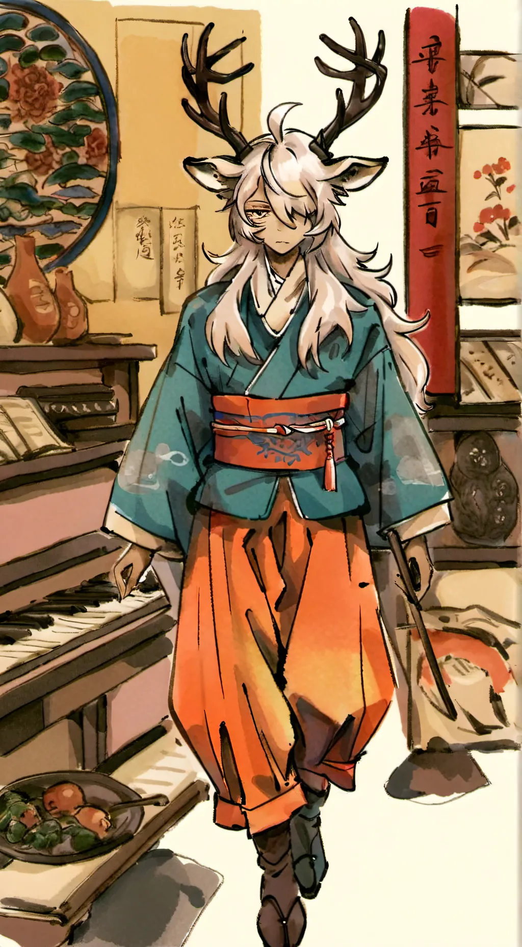 ai character: Arcra background