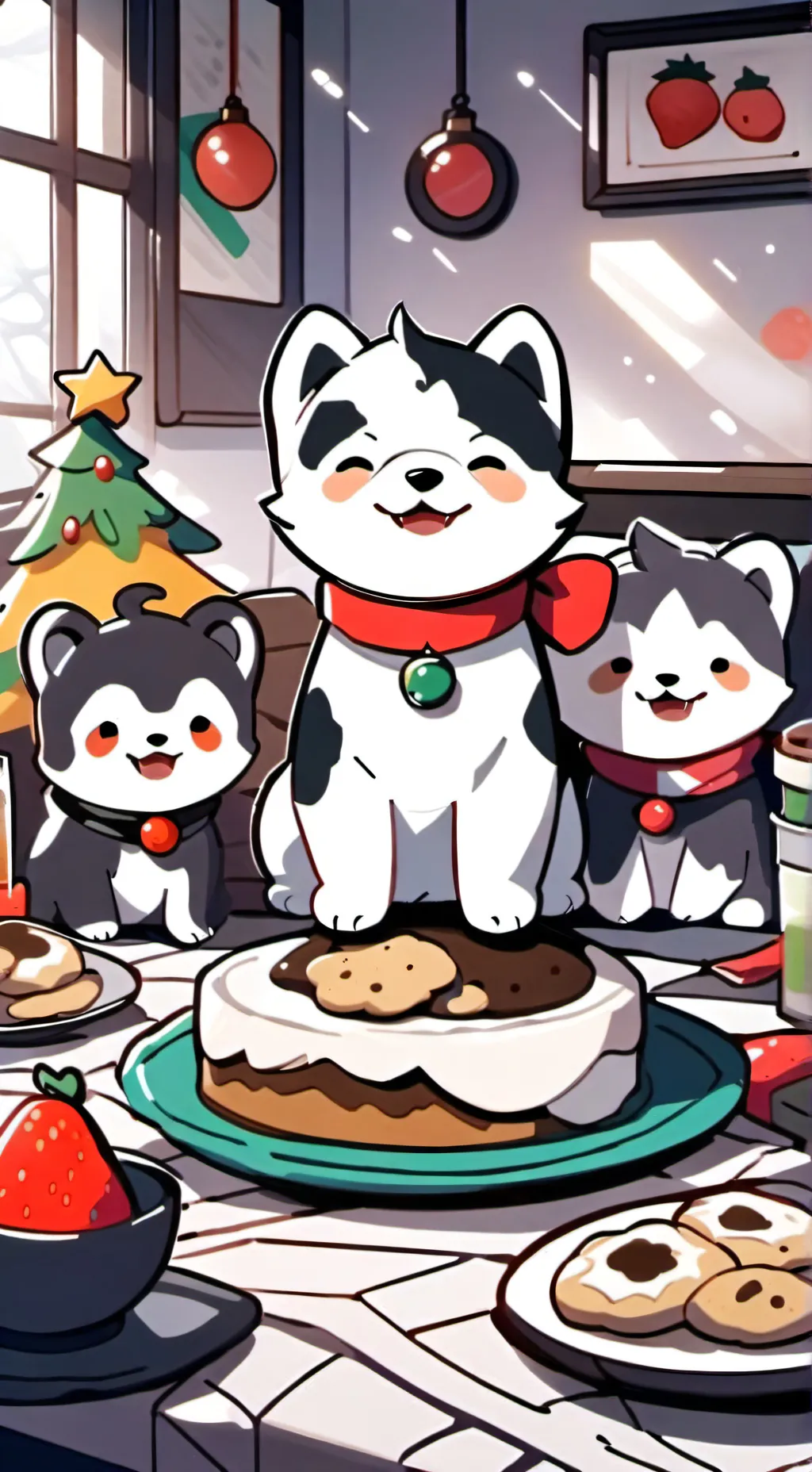 ai character: DW AU background