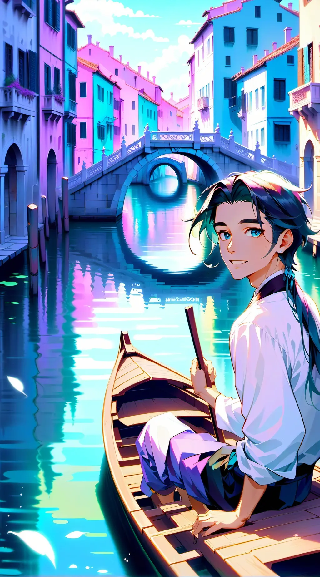 ai character: Lindsay  background