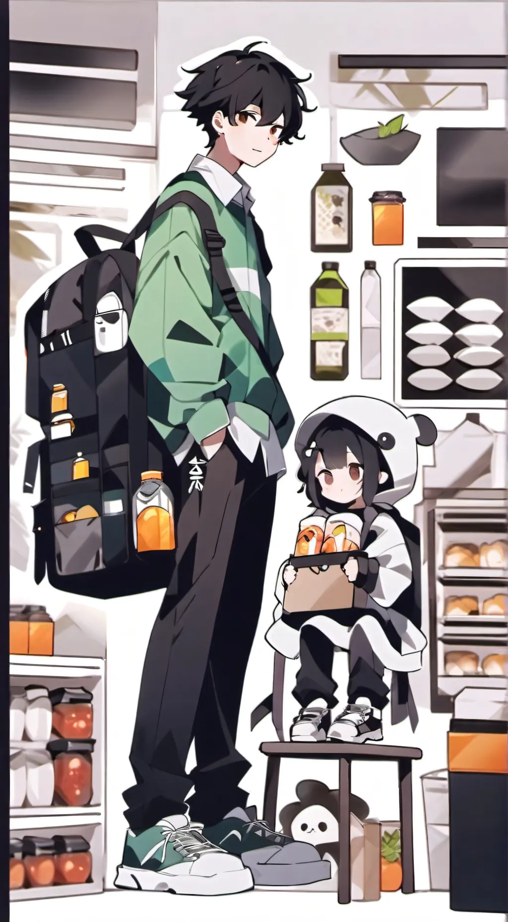 ai character: David background