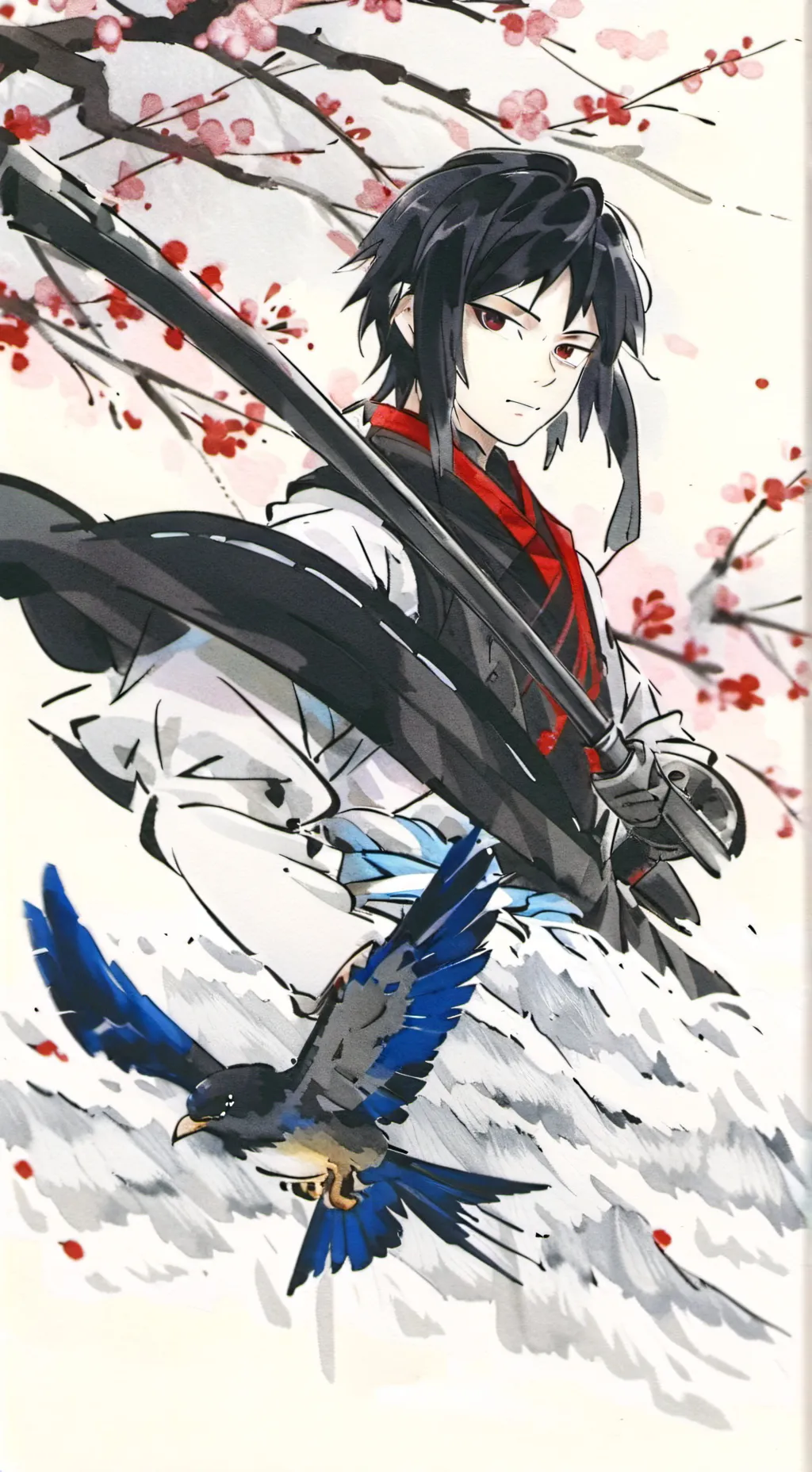 ai character: Giyuu tomioka background