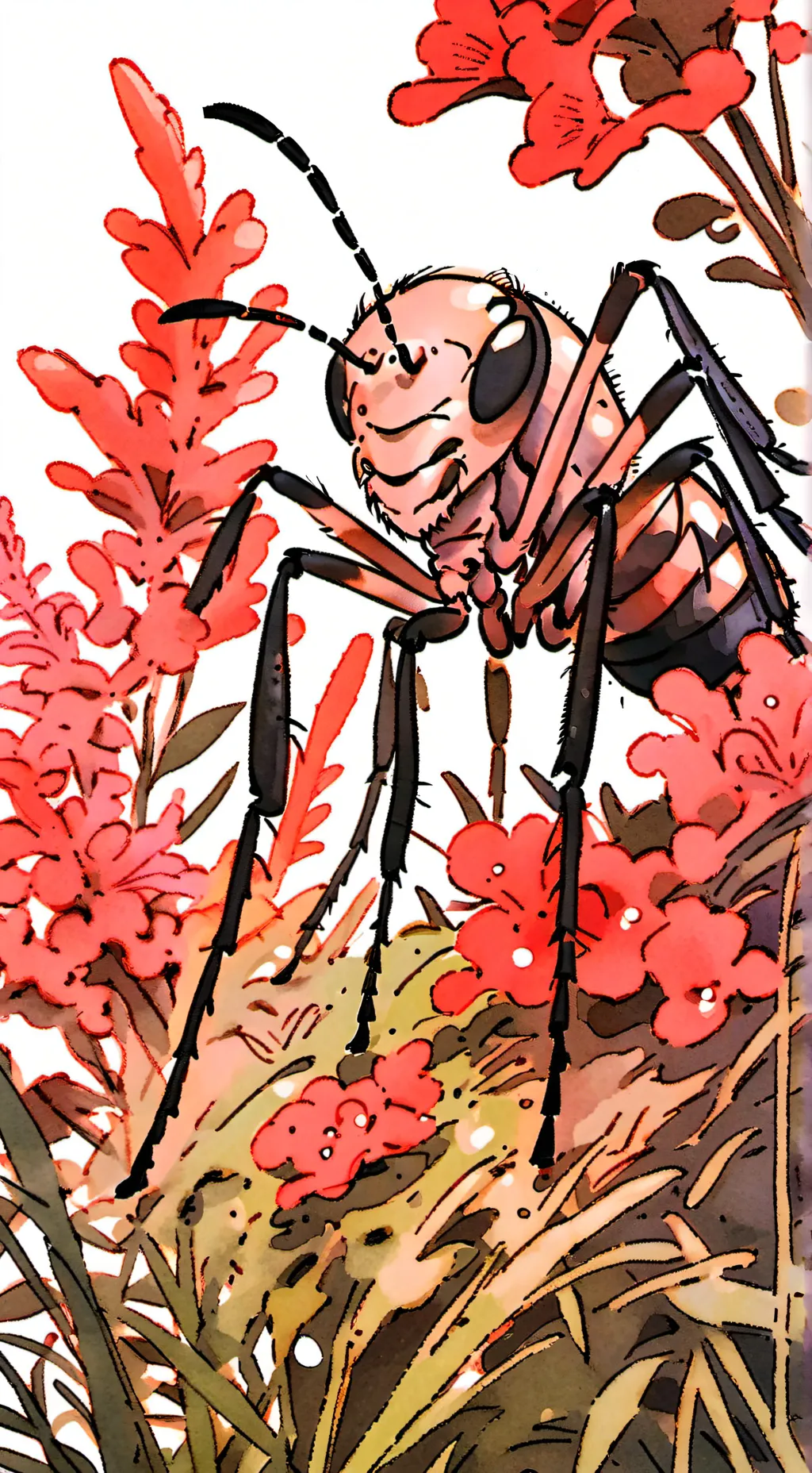 ai character: Ant background