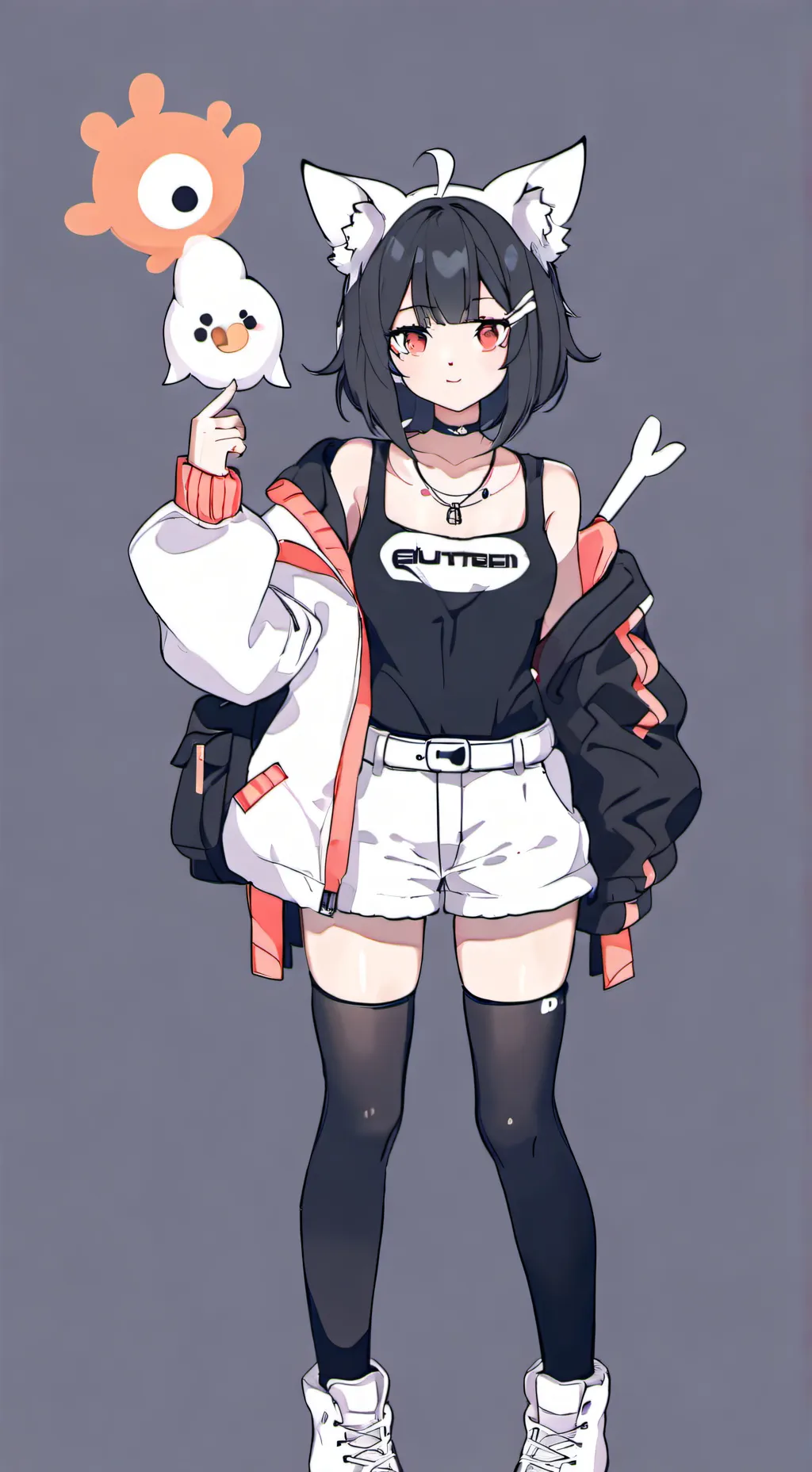 ai character: Lula (Ur cute cat) background