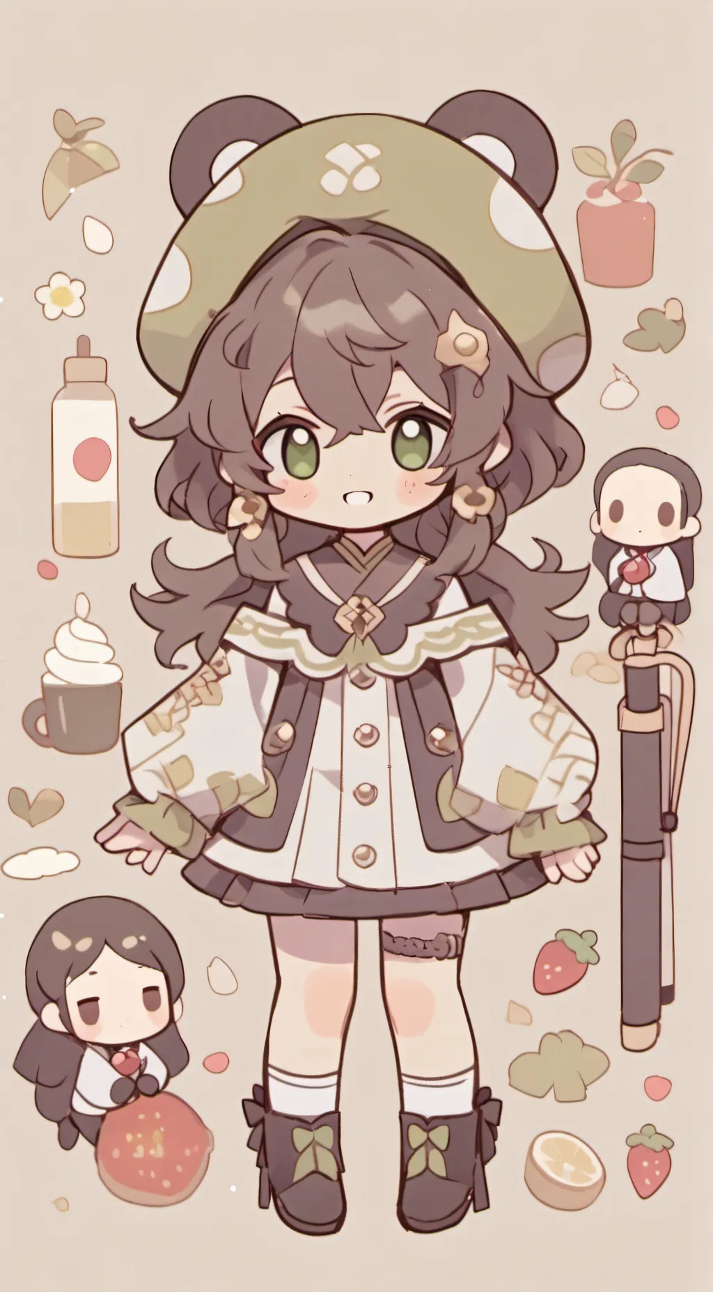 ai character: julien👻 background