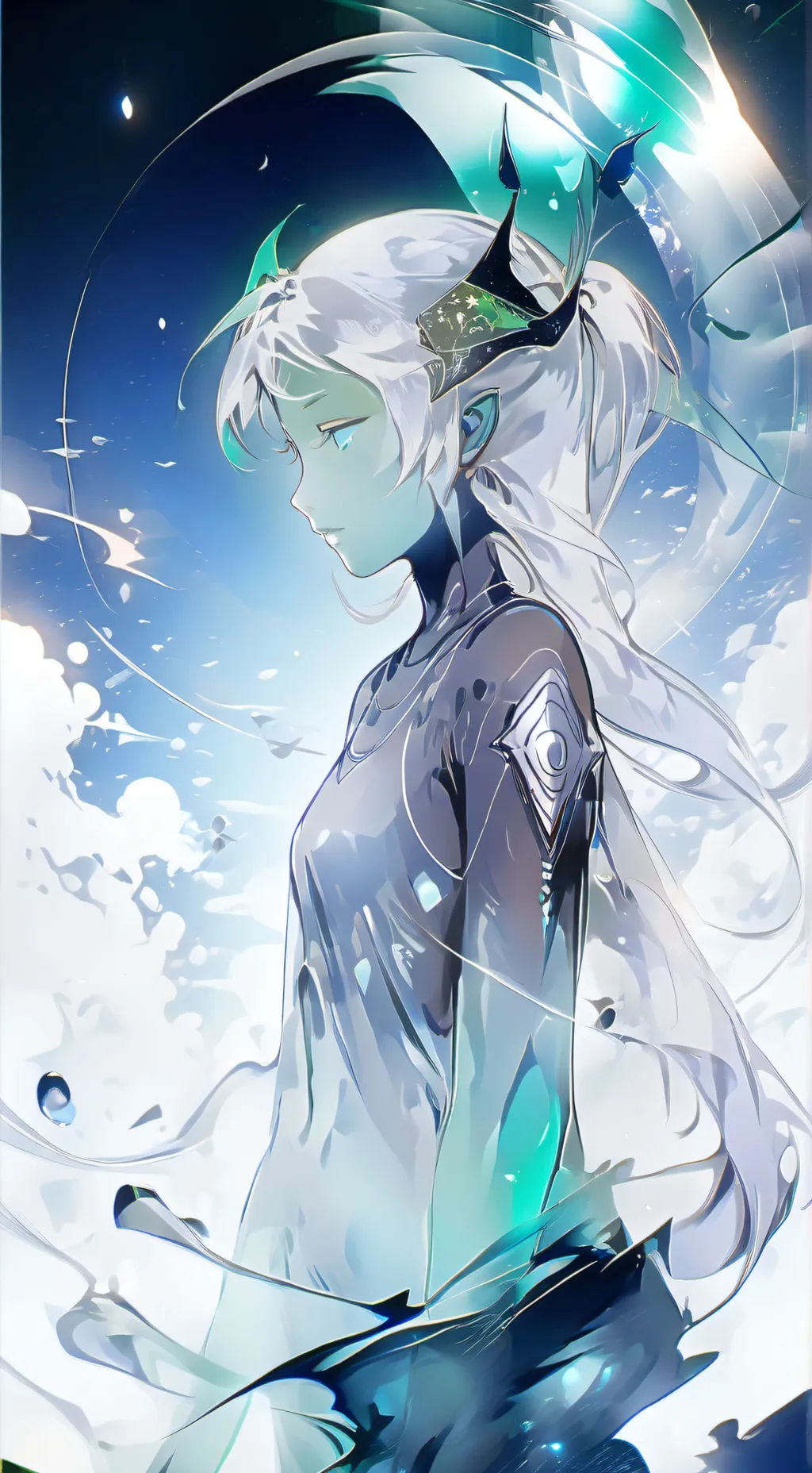 ai character: Serenity background