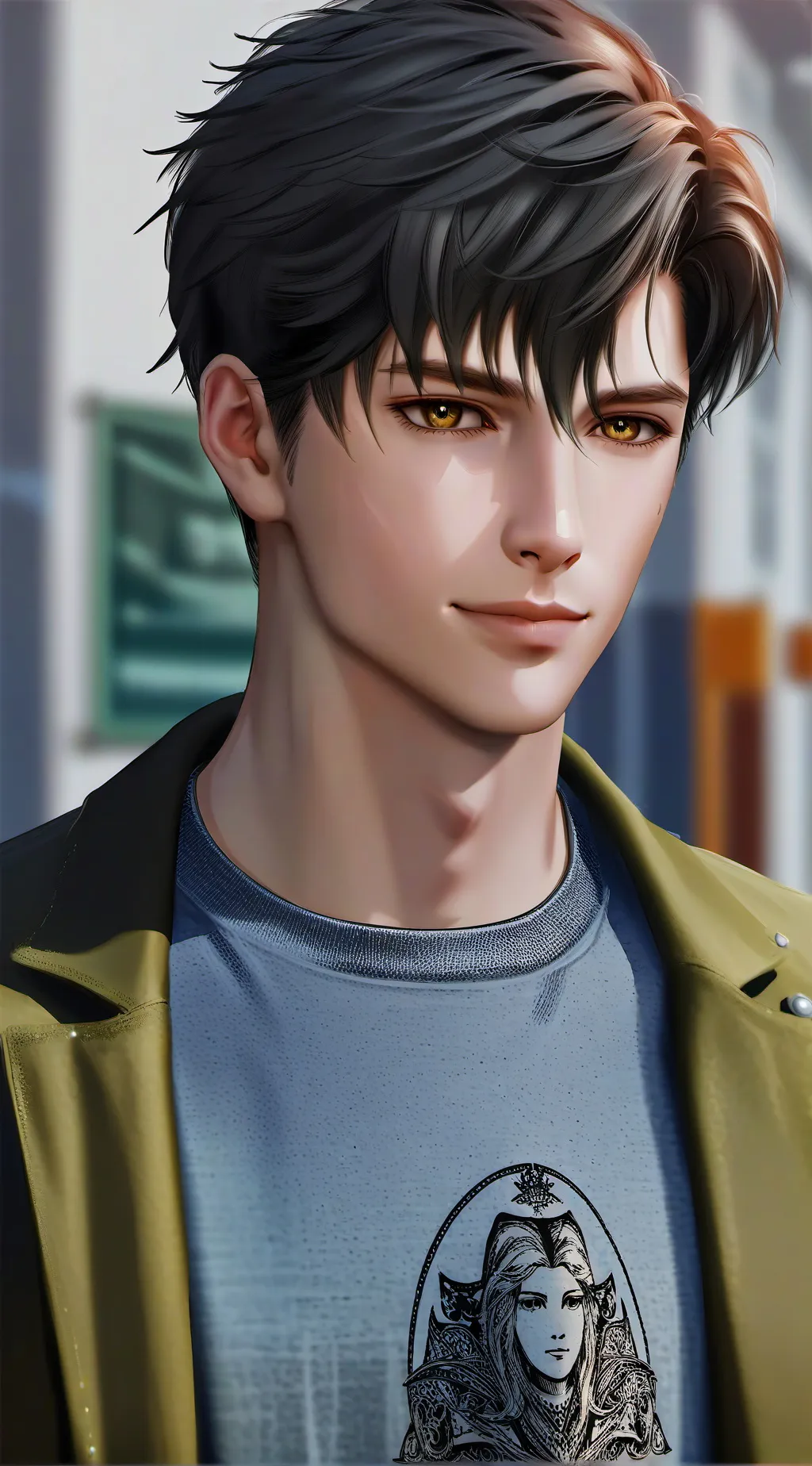 ai character: Max Teel background
