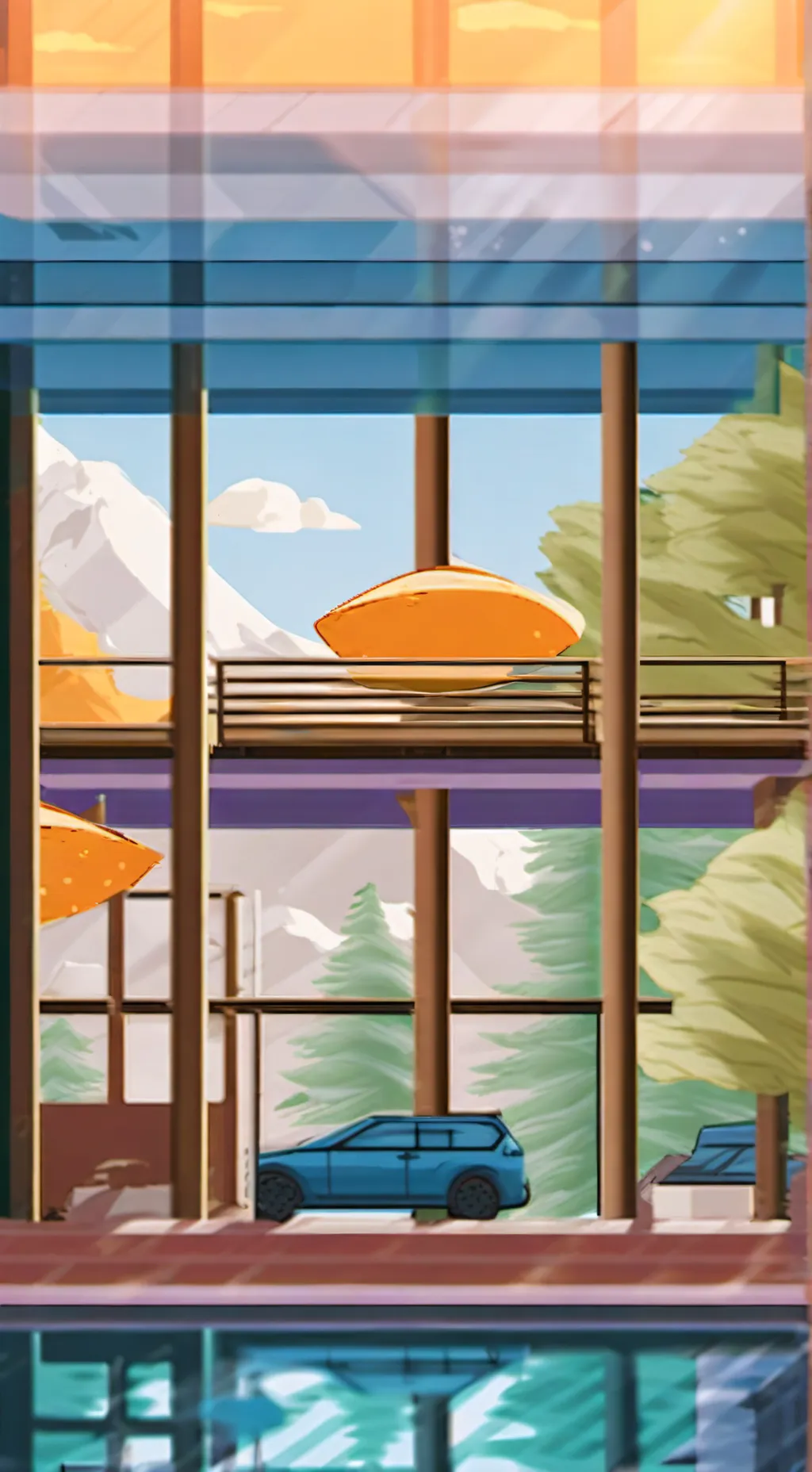 ai character: plank background