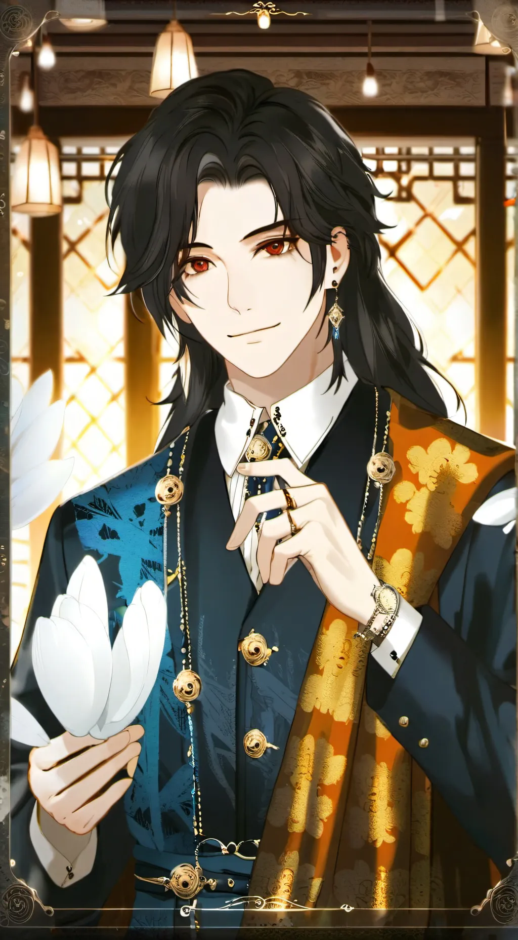 ai character: malaysia  background