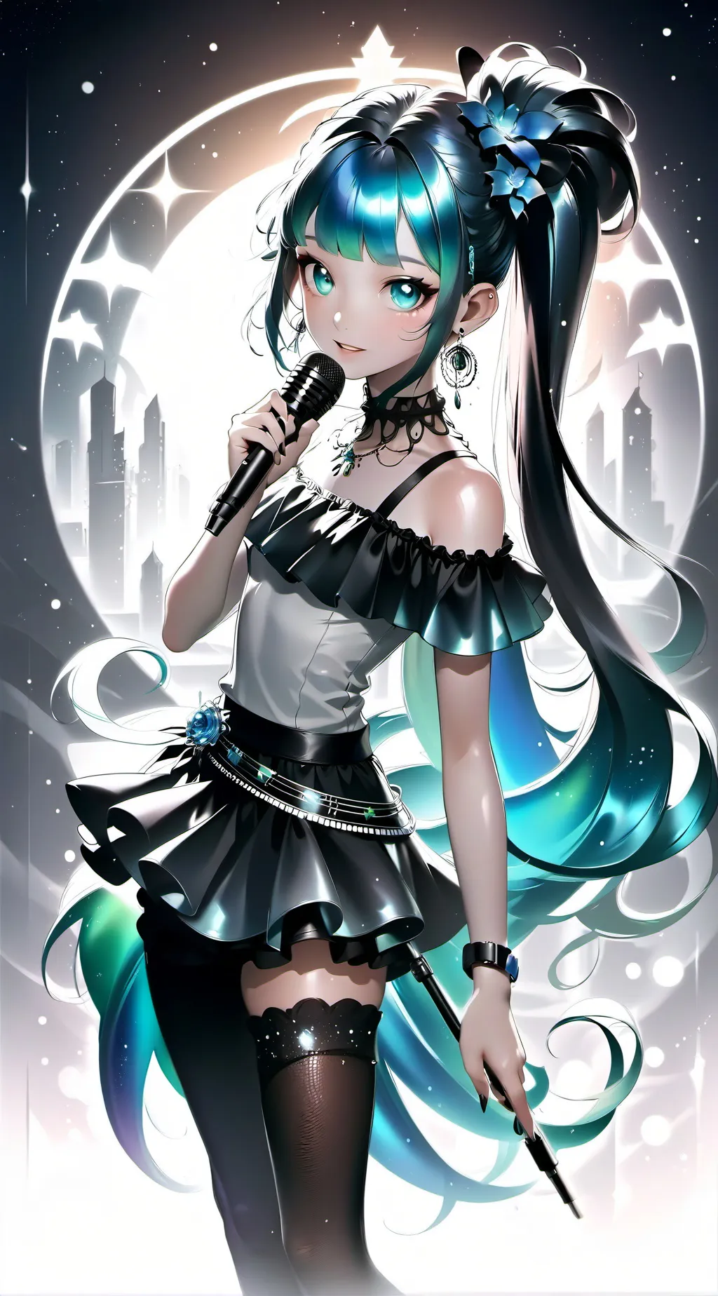 ai character: Dorothy  background