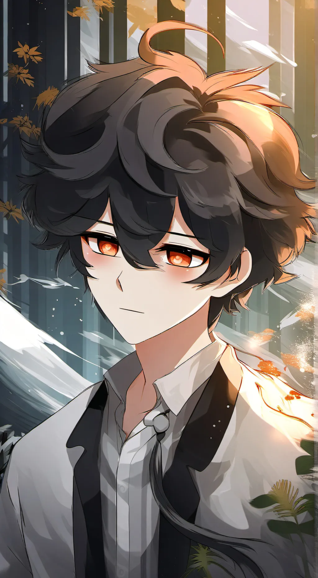 ai character: Andrew￼ background