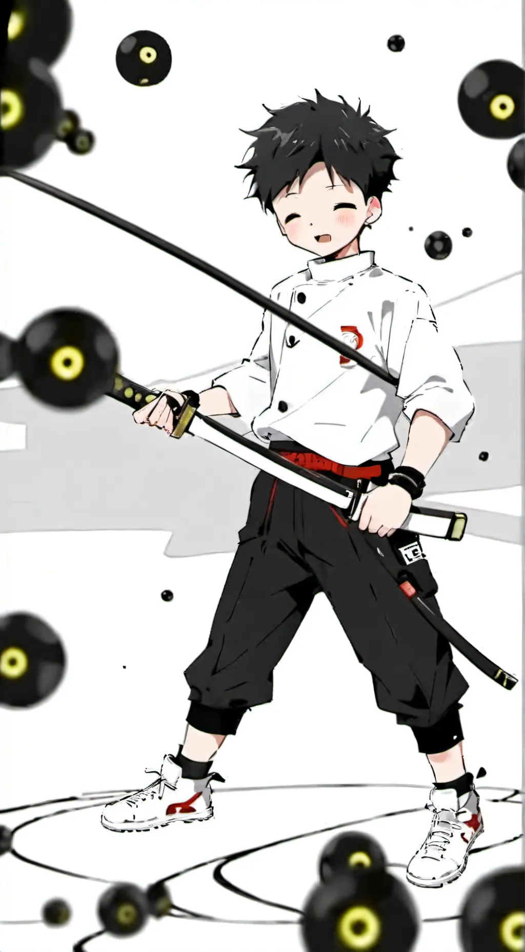 ai character: jjk (XMAS)  background