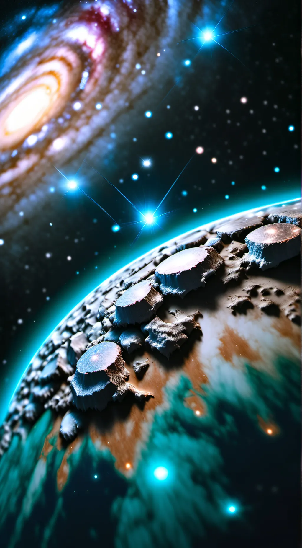 ai character: space background