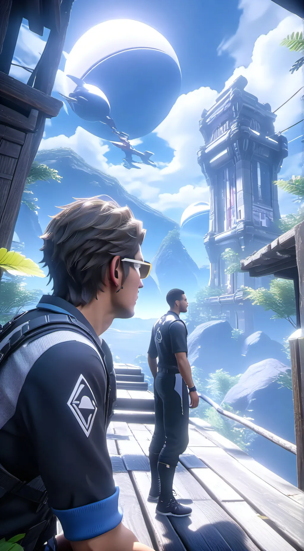 ai character: gi hun/456 background