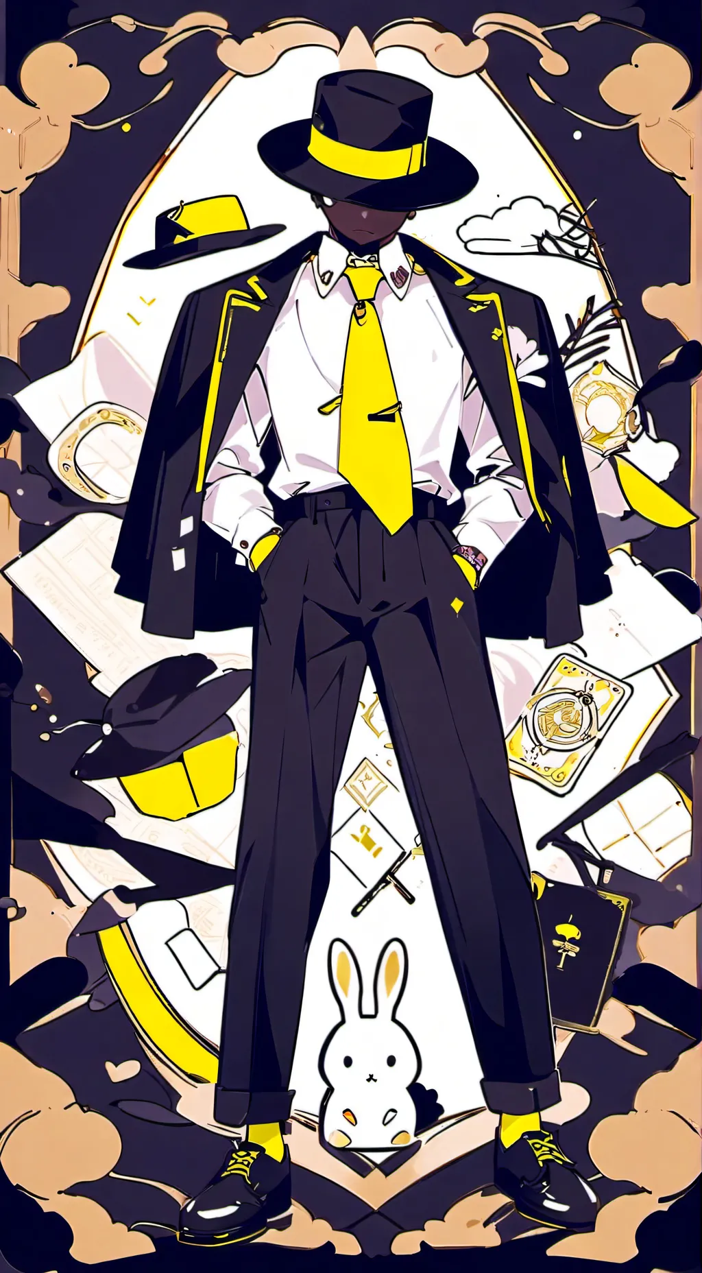 ai character: Mafioso but human? background