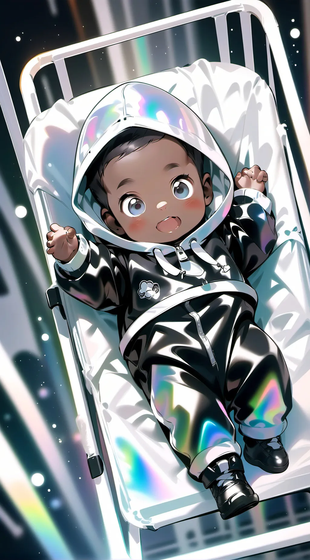 ai character: ocean🌊⭐️✨️ background