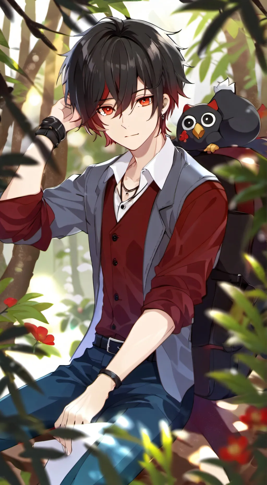 ai character: Bel background