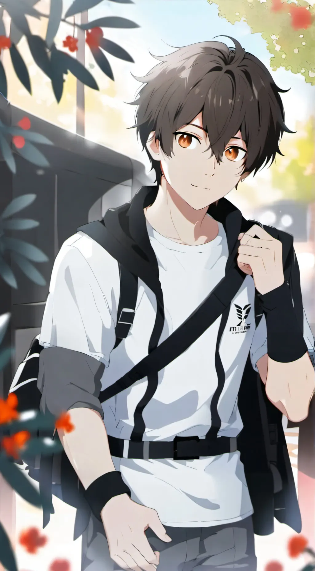 ai character: Adrian background