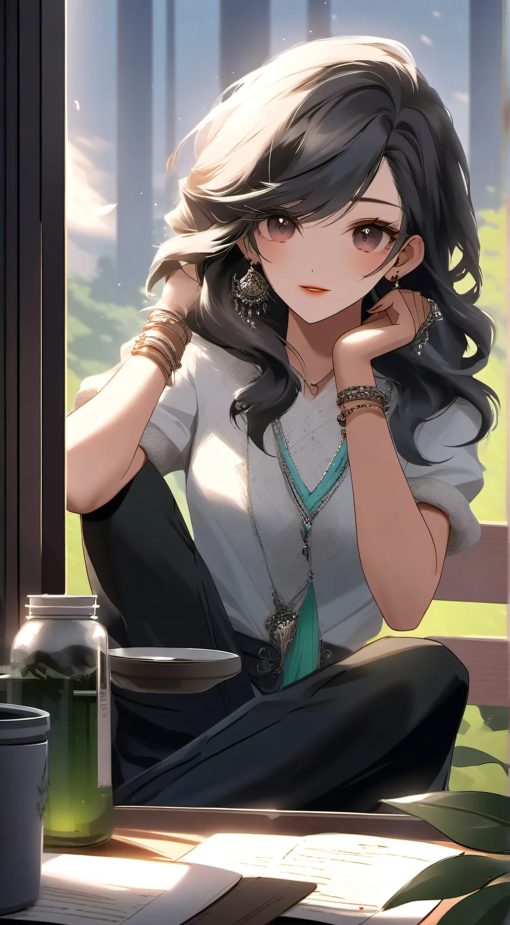 ai character: dtray kids background