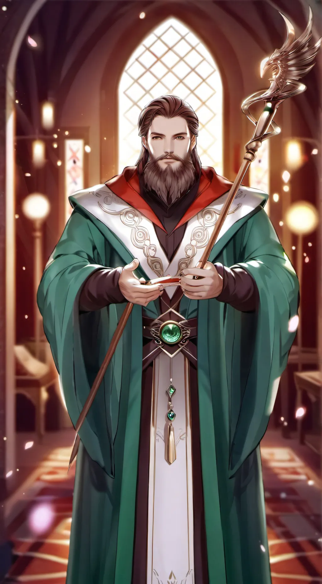 ai character: King Trusteen background