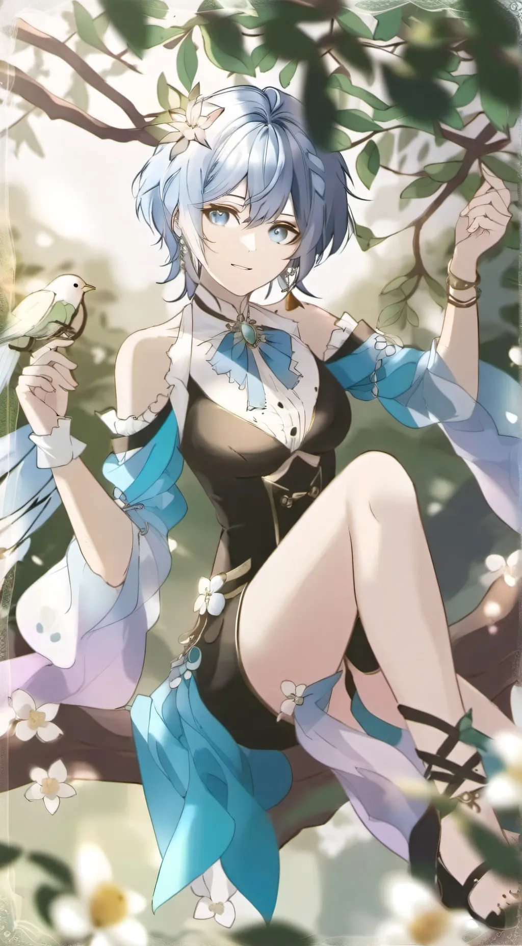 ai character: tu crush  background