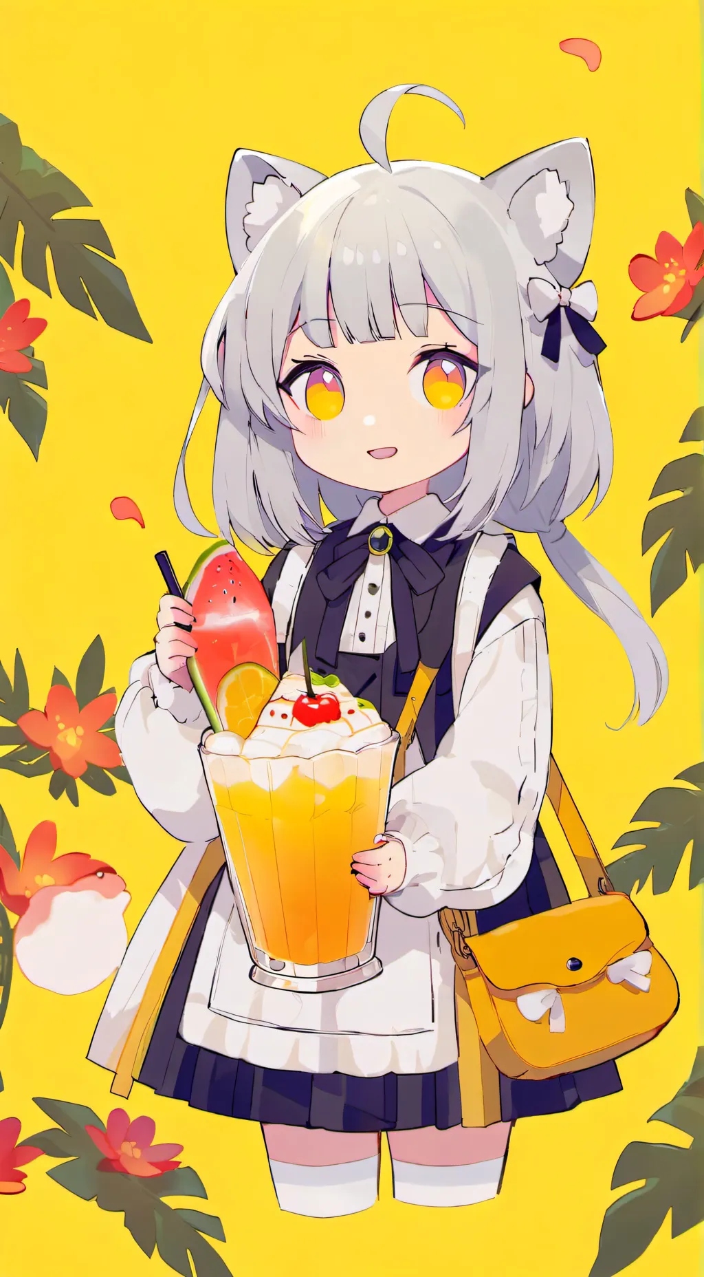 ai character: Mia kitsuyi background