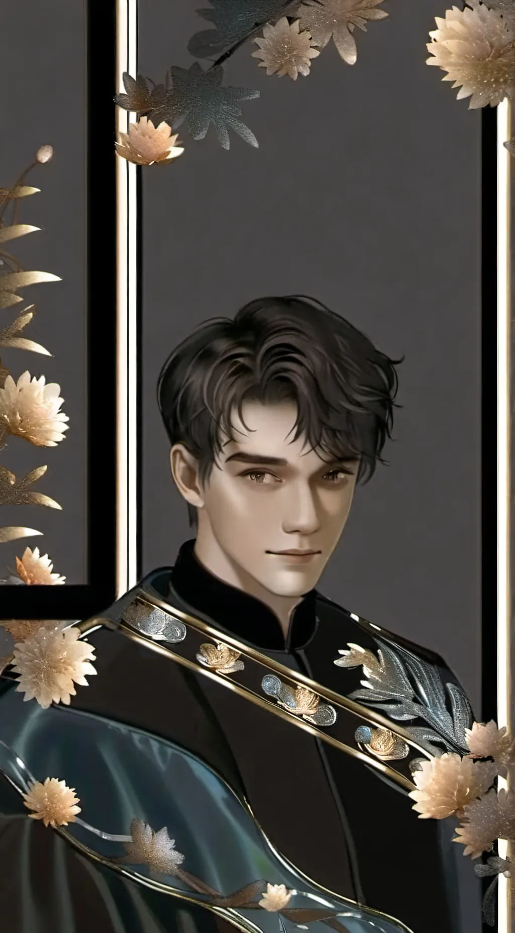 ai character: Mattheo riddle background