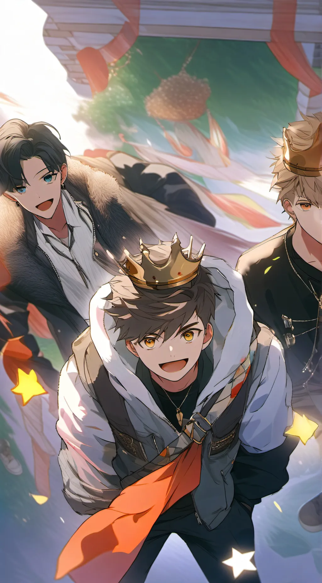 ai character: noi and Brothers background