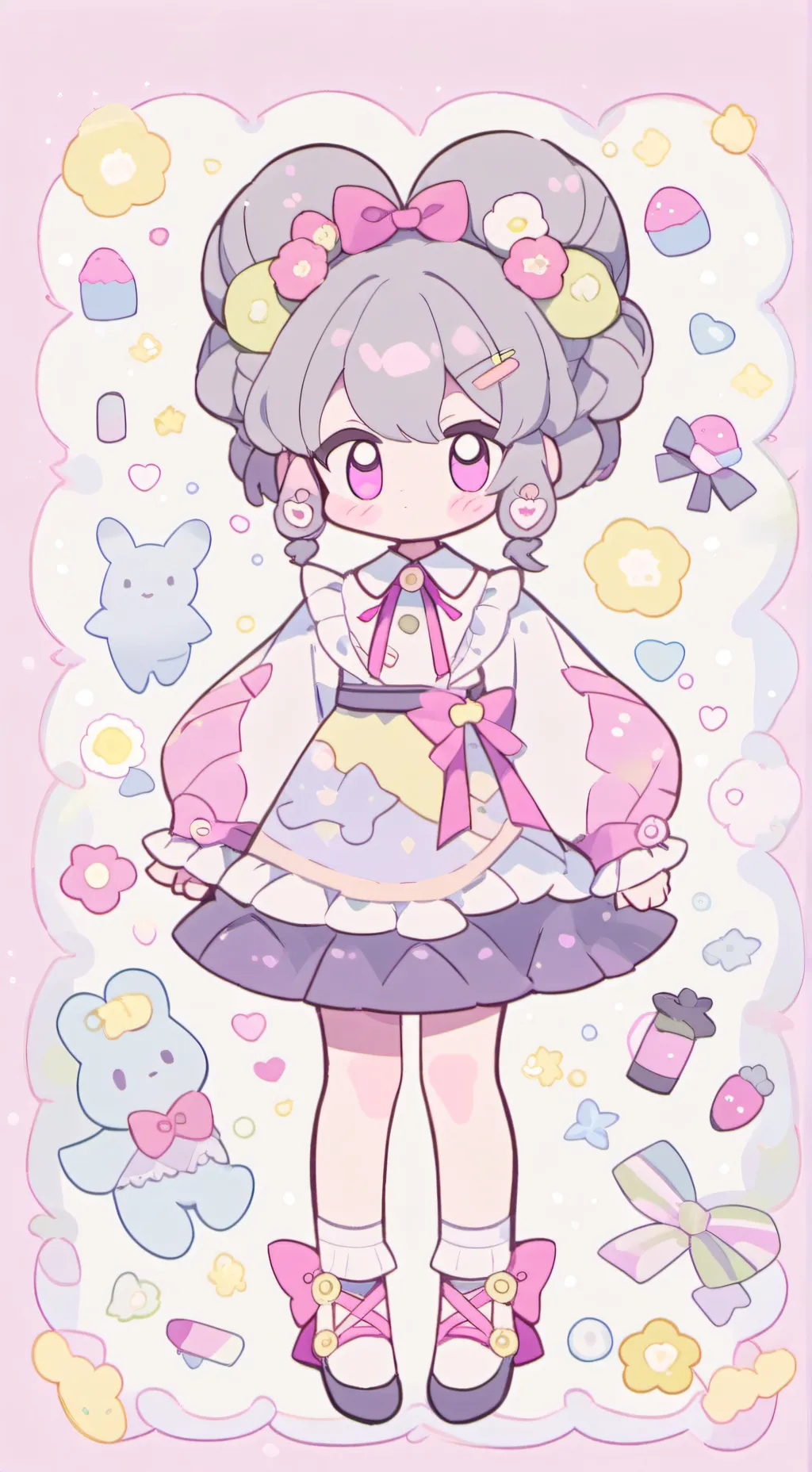 ai character: bubblecraft idk background