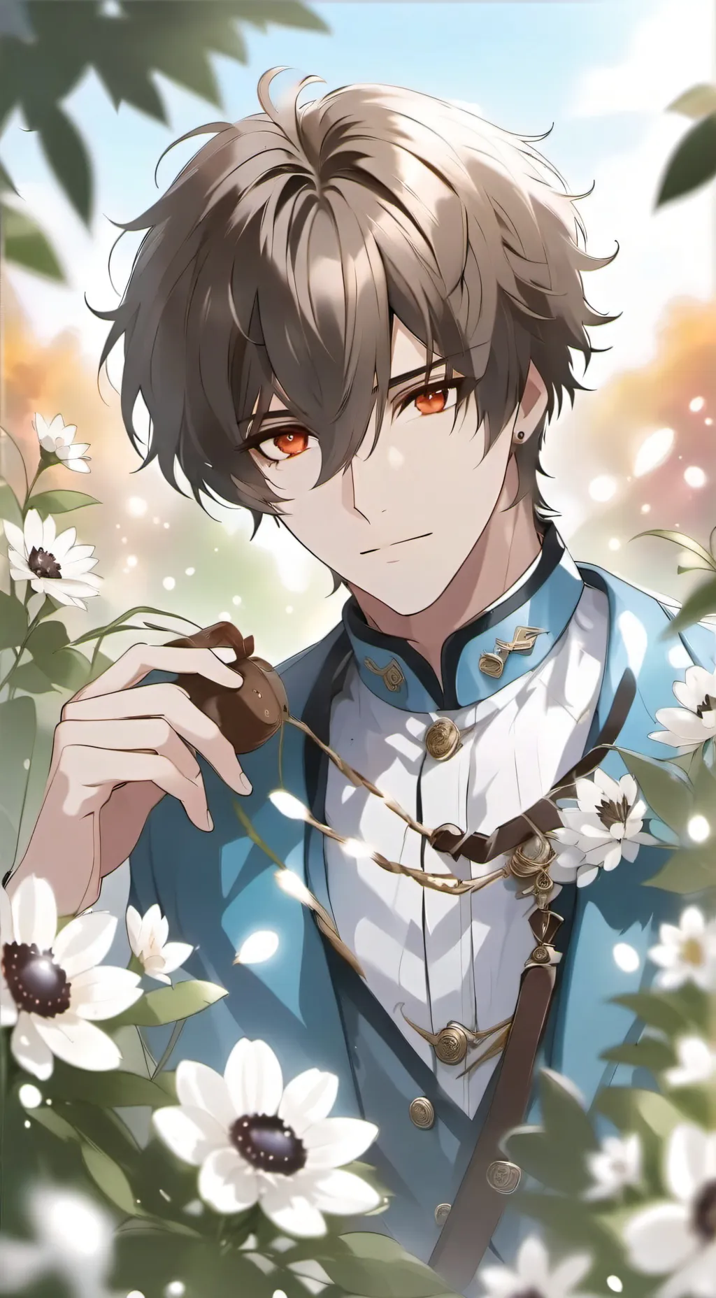 ai character: Tiziano background