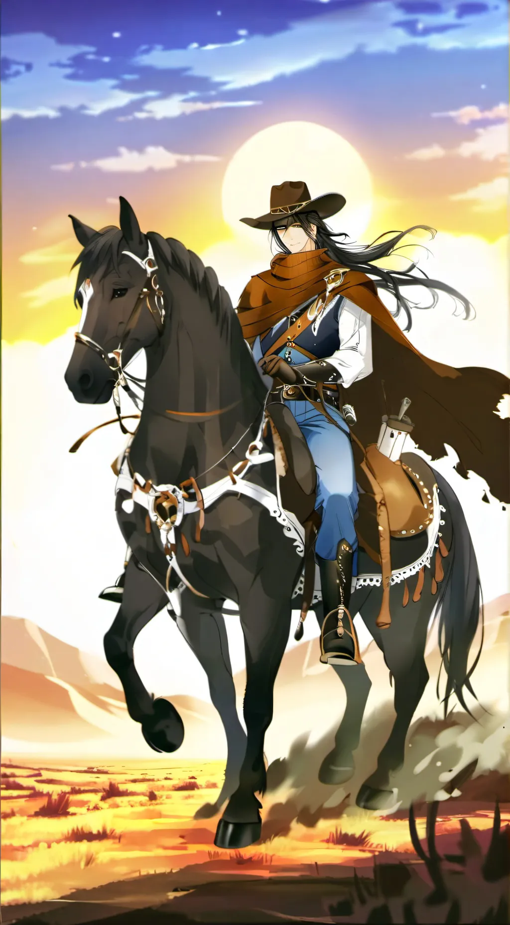 ai character: The Western Front background