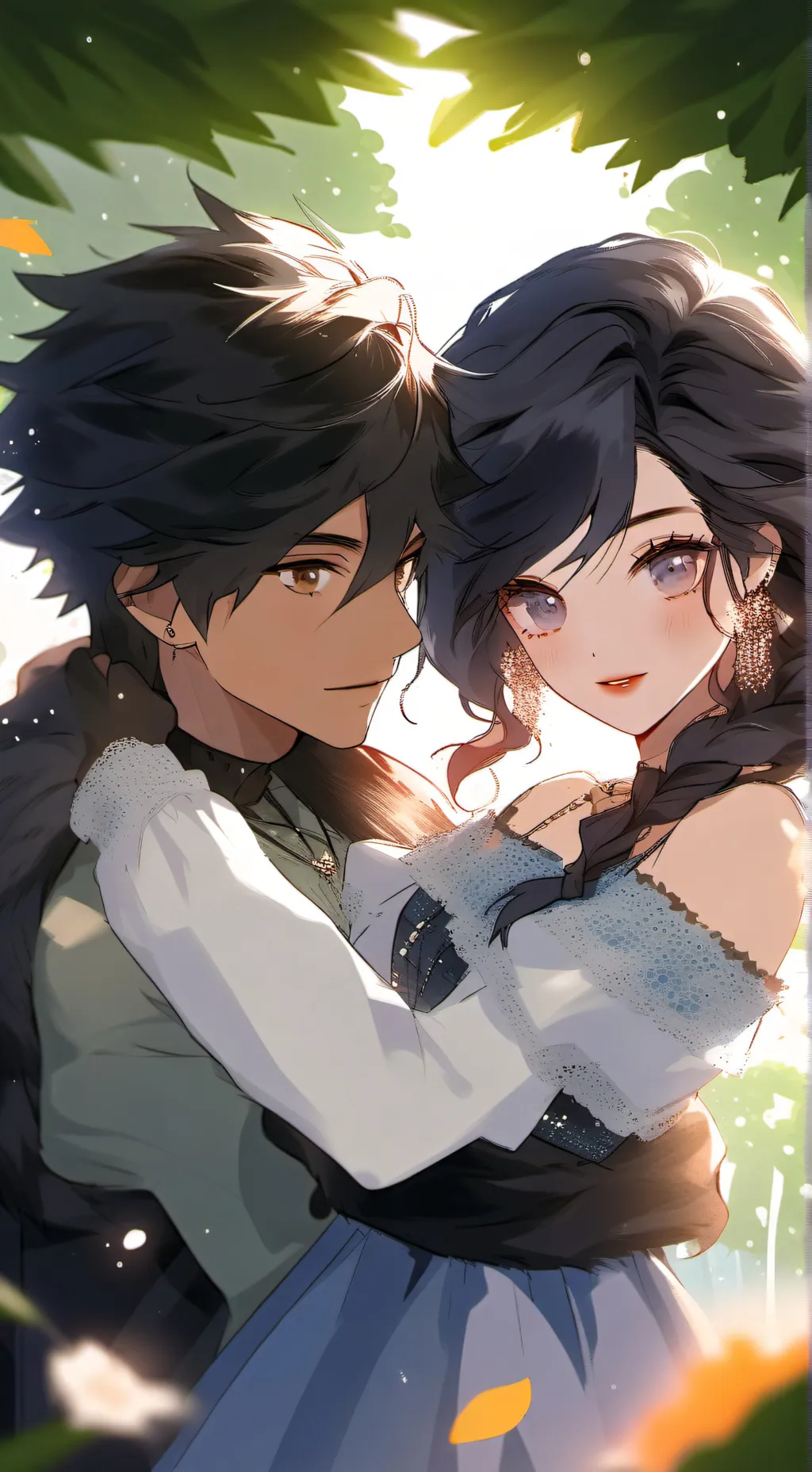 ai character: lily background