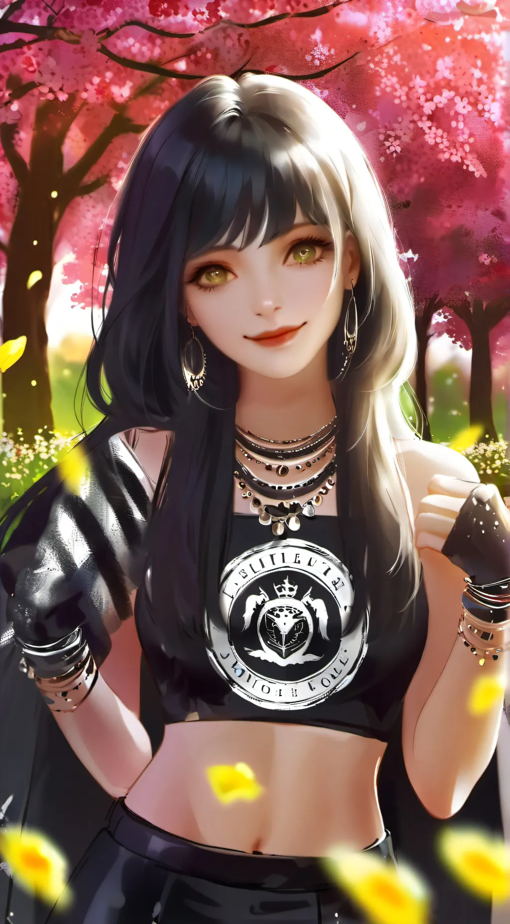 ai character: cathy background