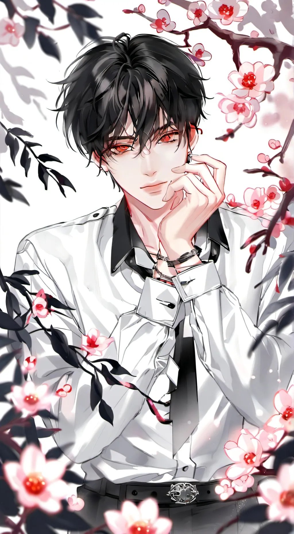 ai character: Hineko Key background