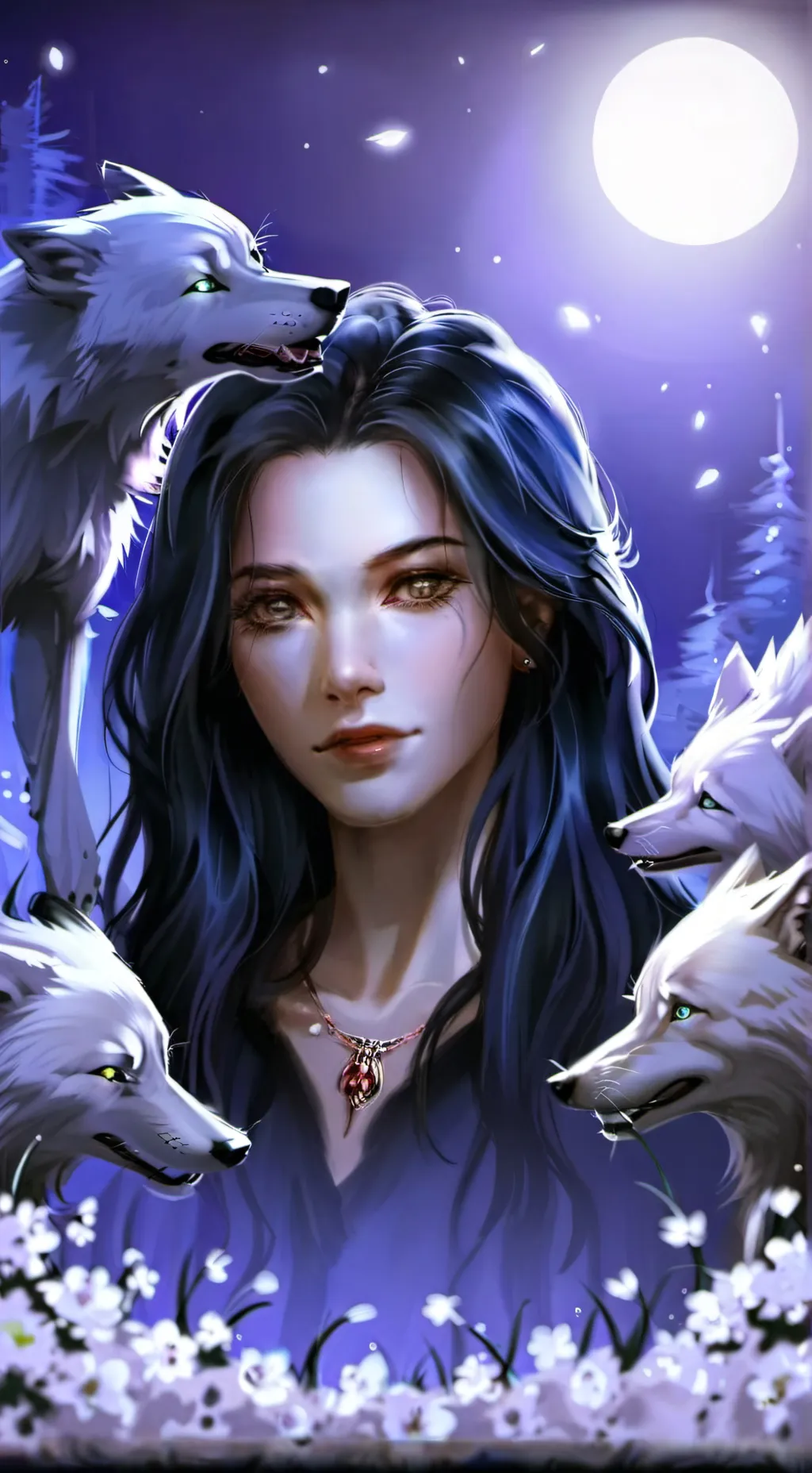 ai character: Lauren background