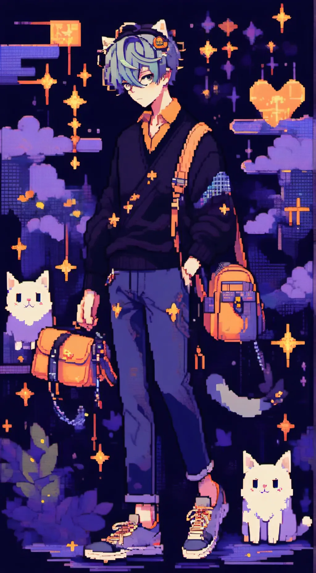 ai character: Kael background