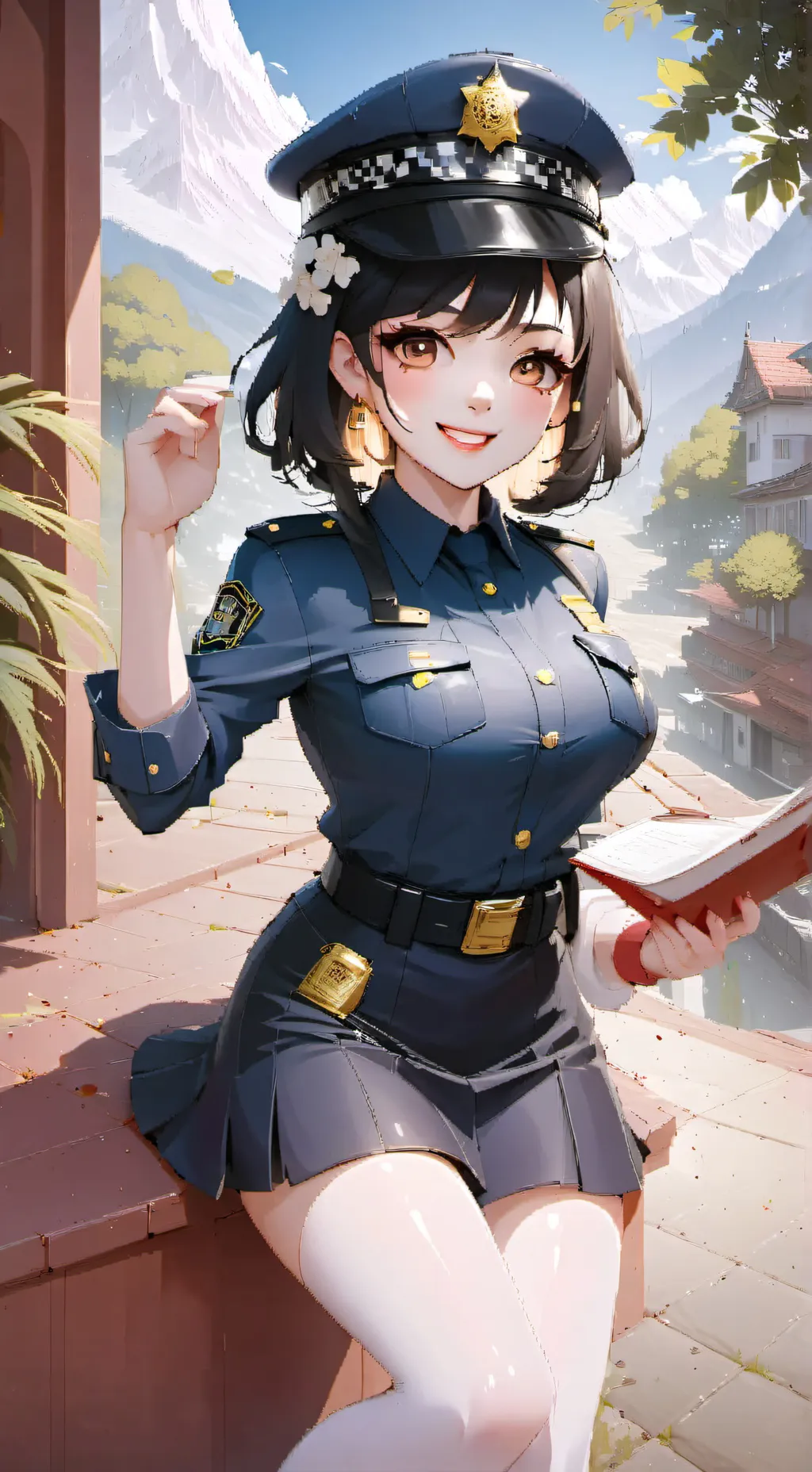 ai character: sofia background