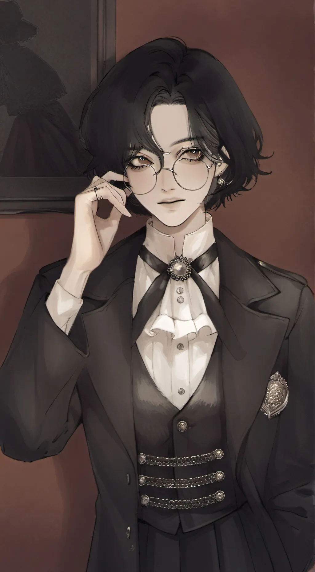 ai character: Regretavator but.. background