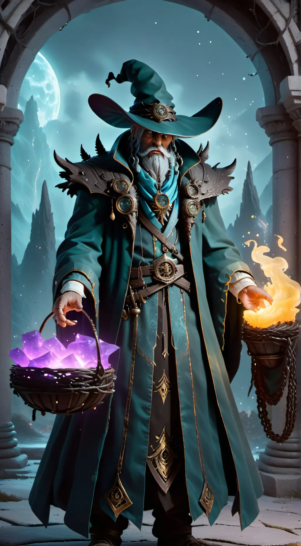 ai character: the Academy  background