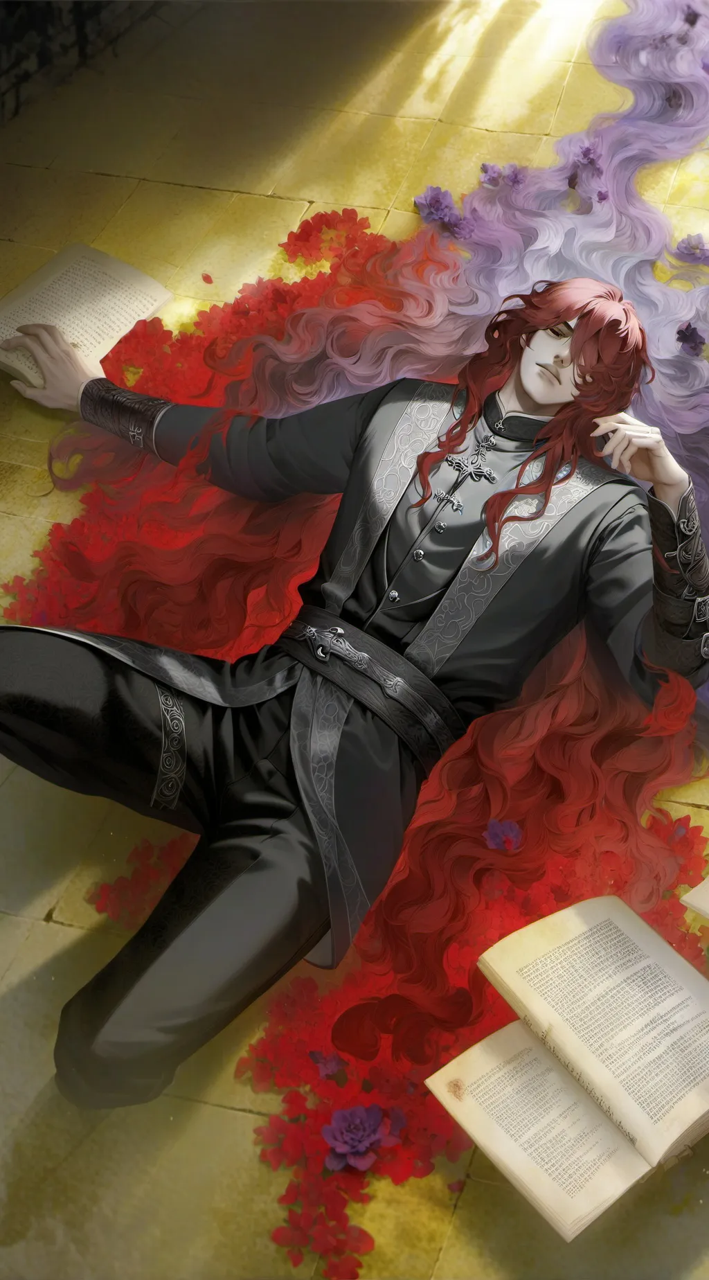 ai character: 𖤍【༺Walter༻】𖤍 background