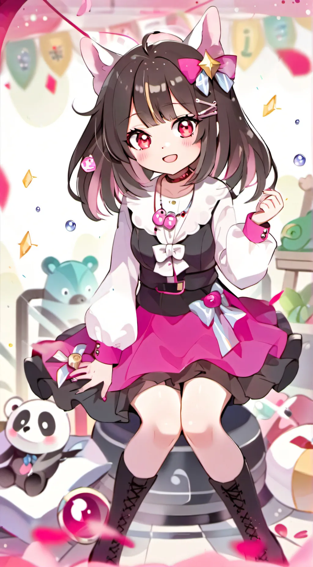 ai character: Little sister background