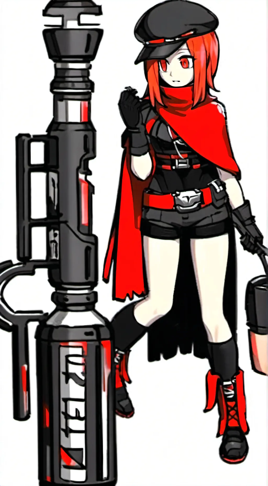 ai character: Parasol  background